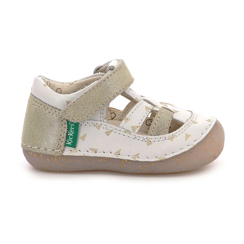 Salomés Sushy - Blanc/Doré/Plumetis-1