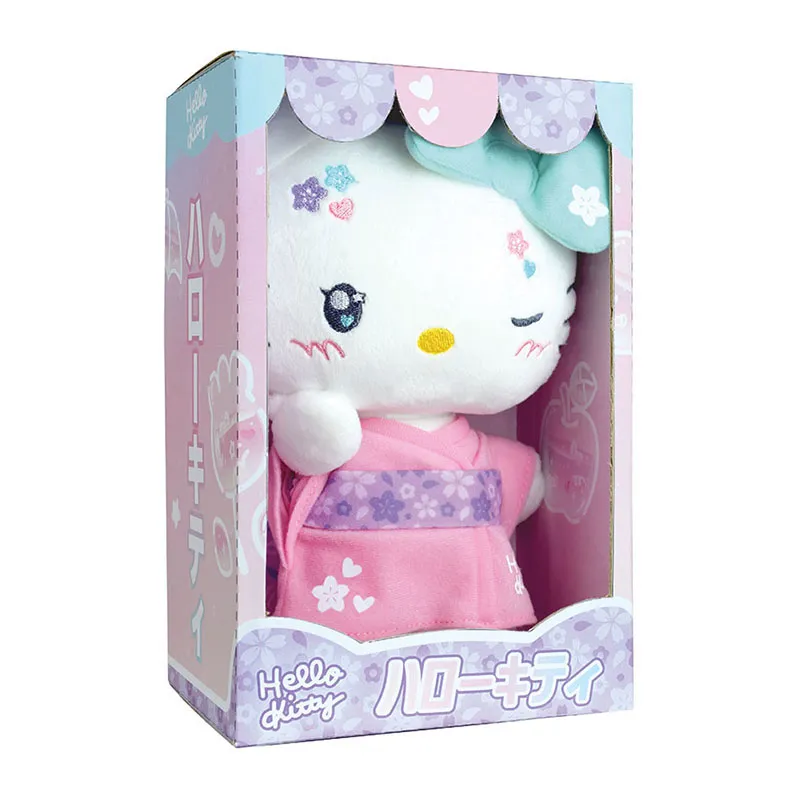 Peluche Hello Kitty Kimono kawaï - 24cm-3