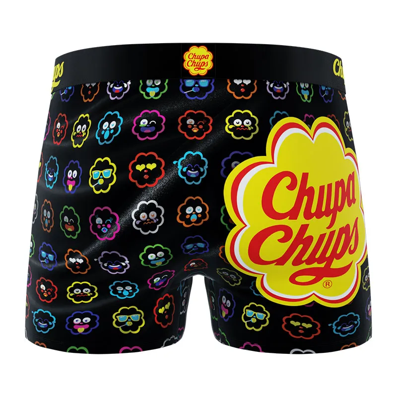 3 Boxers Garçon Chupa Chups - Noir/Jaune/Rouge/Blanc-6