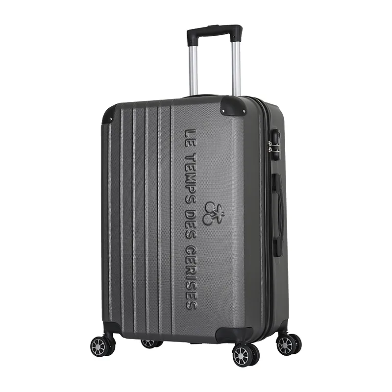 Set de 3 valises Bari 50/60/70 cm - 34,5/56/83L - Anthracite-3