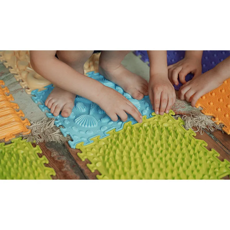 Tapis puzzle orthopédique Jeune explorateur 6pcs - 24m+-6