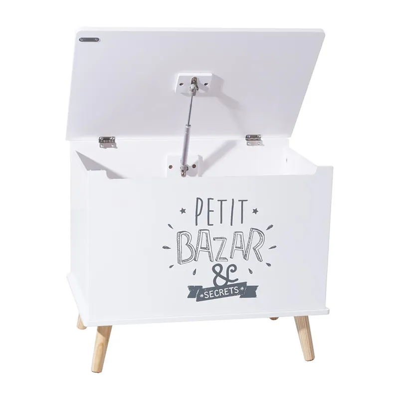 Coffret Petit bazar Blanc/Naturel - 58x48cm-2