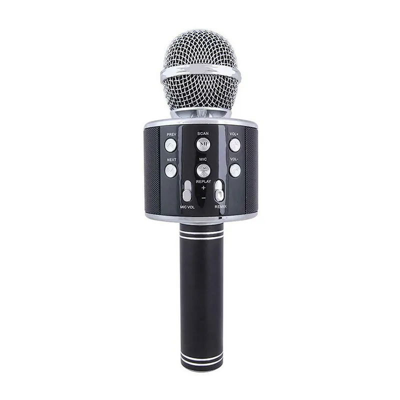 Micro karaoké Bluetooth - Noir-0