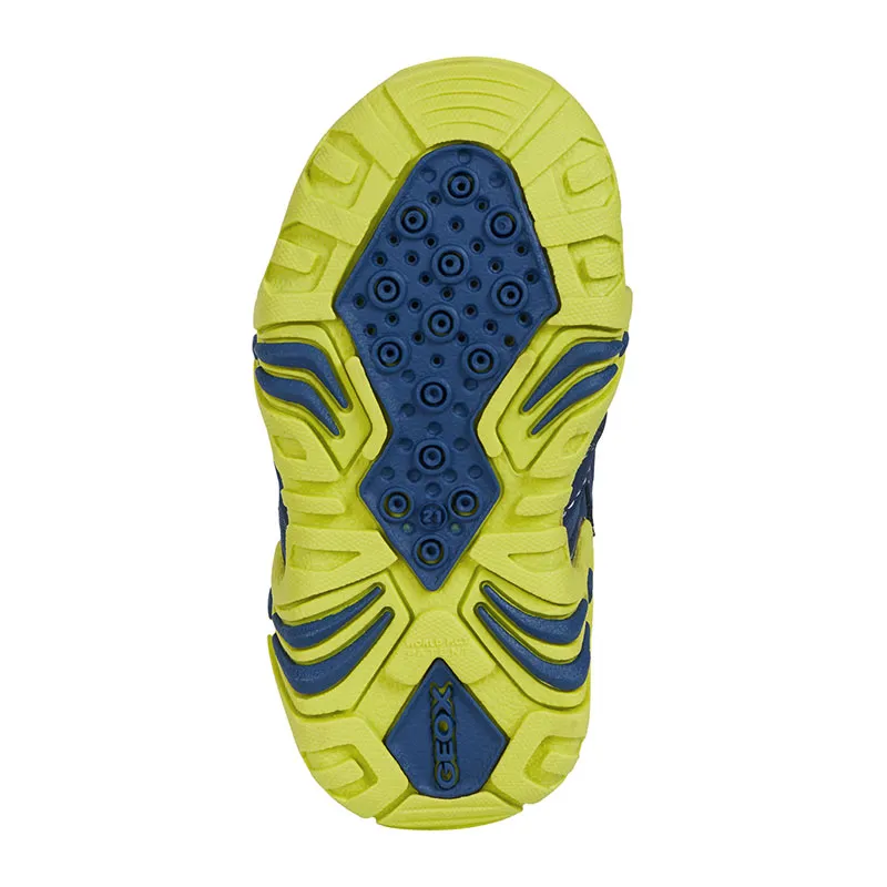 Sandales Kraze - Bleu Marine/Citron-5