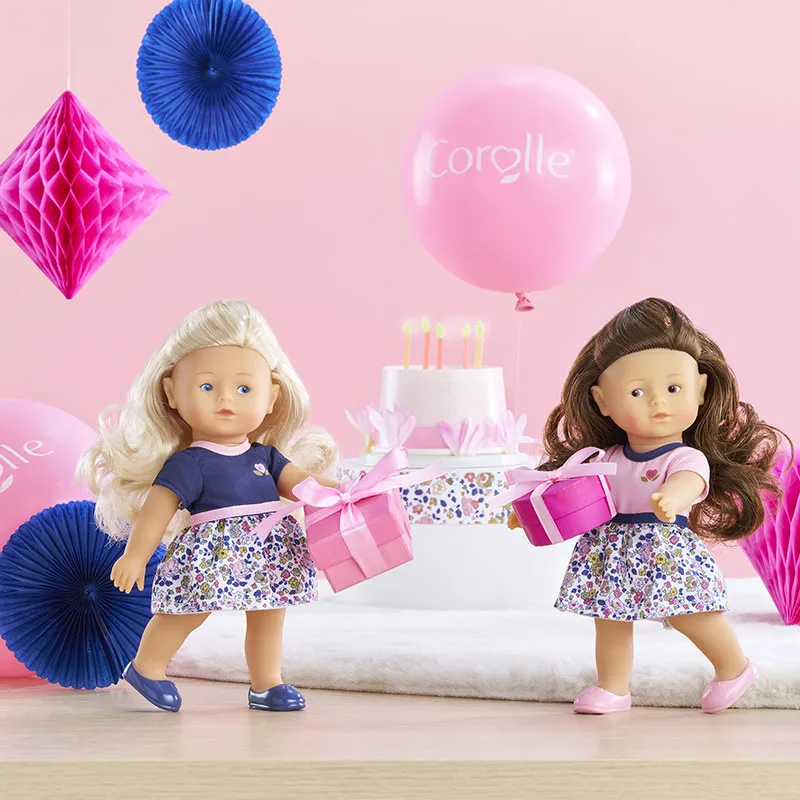 Poupée Mini Corolline Rosy Anniversaire 20cm - 36m+-2