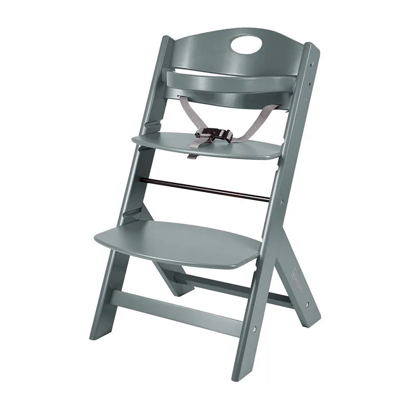 Chaise haute Family Gris - 10m+-0