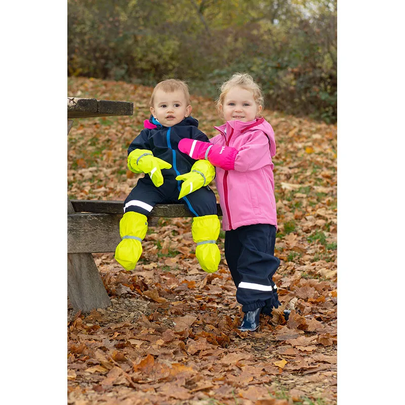 Chaussures/Chaussettes de pluie polaire - Jaune fluo-2