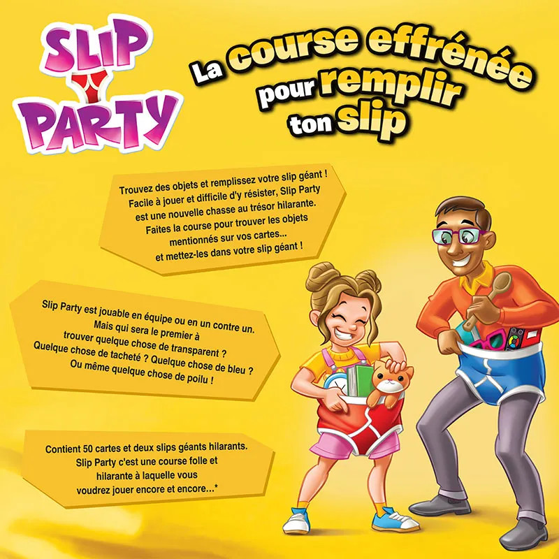 Jeu Slip party - 6+-5