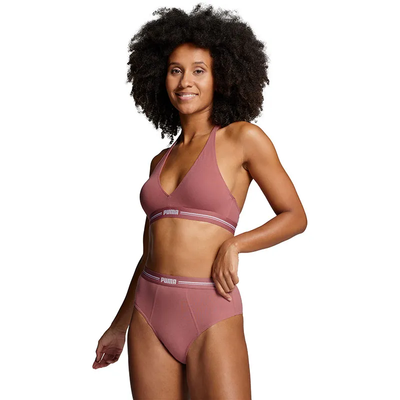 Culotte taille haute Femme Basic Puma - Bordeaux-2