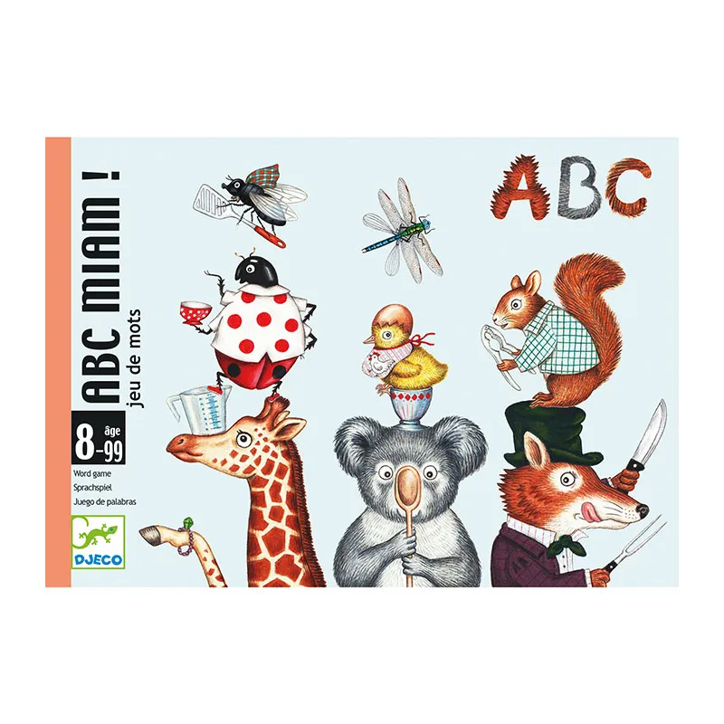 Jeu de société ABC Miam - 8+-2