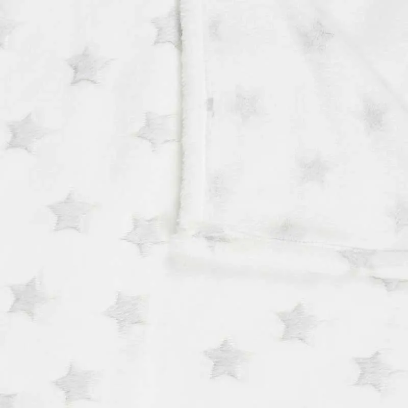 Plaid phosphorescent Étoile Blanc - 120x150cm-3