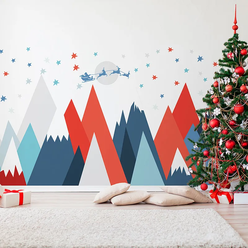 Stickers - Montagne de Noël-3