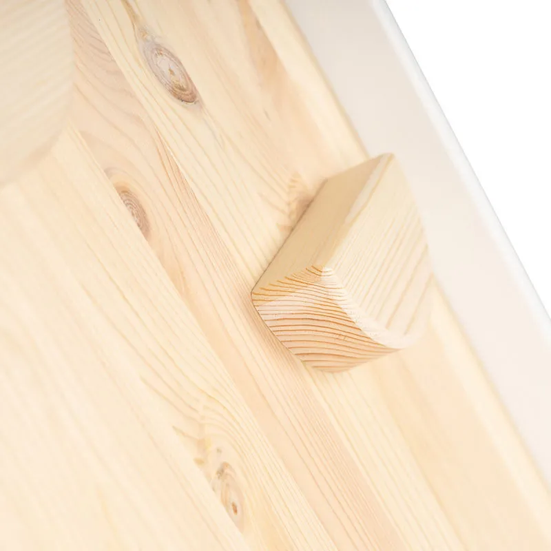 Mur d'escalade 2en1 Bois/Blanc - 36m+-3