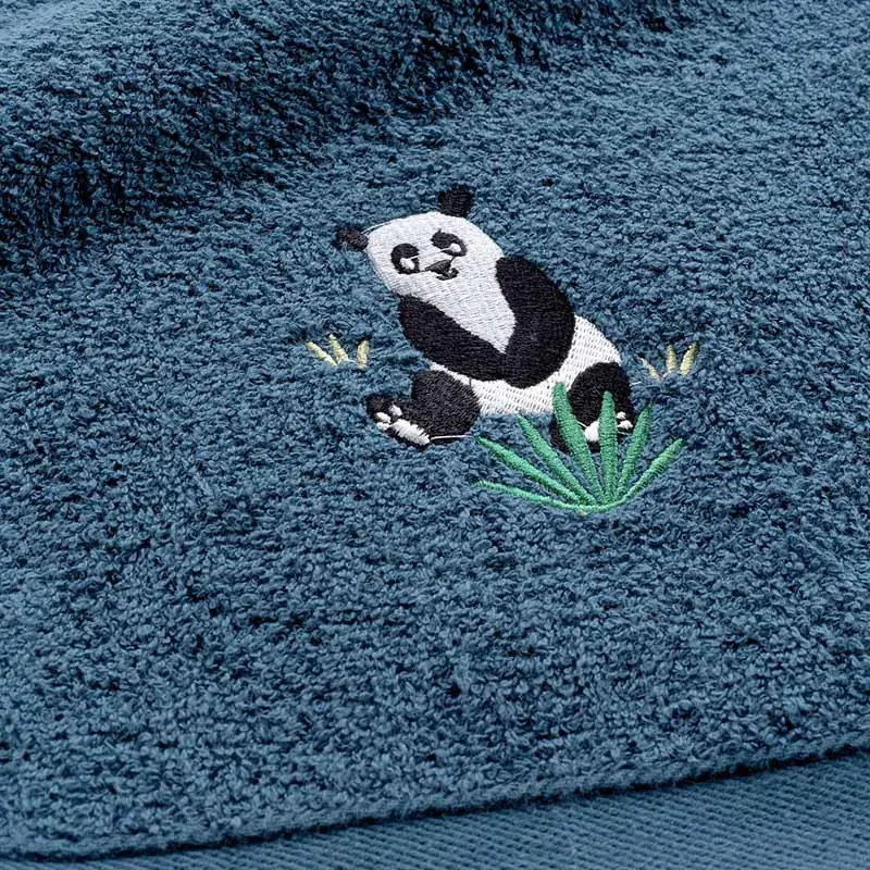 Gant + Drap de Douche Petit Panda - 70x130cm-3