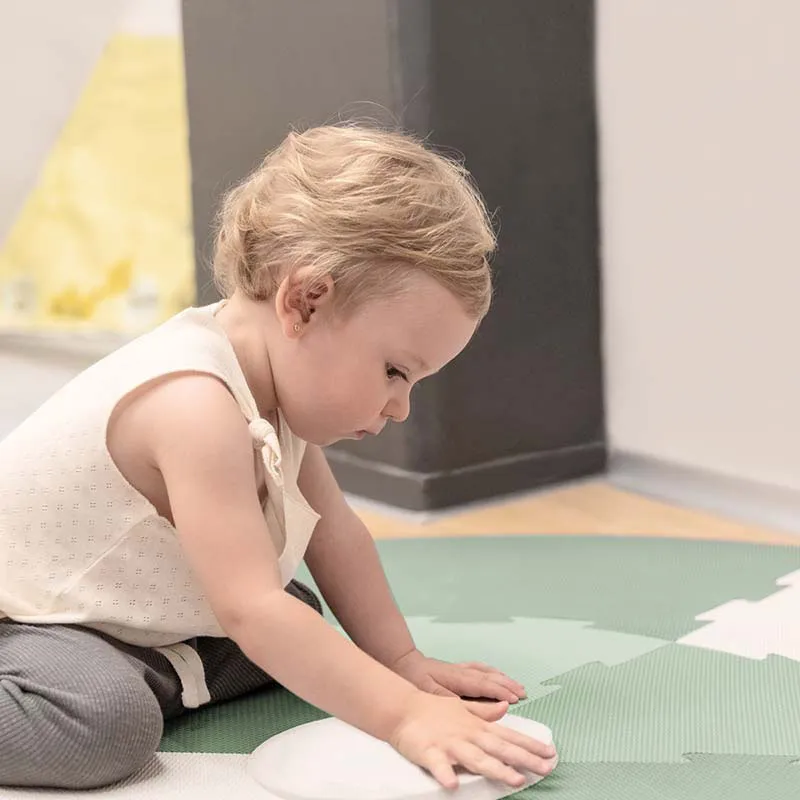 Tapis de jeux à assembler Playmat Vert - 18m+-10