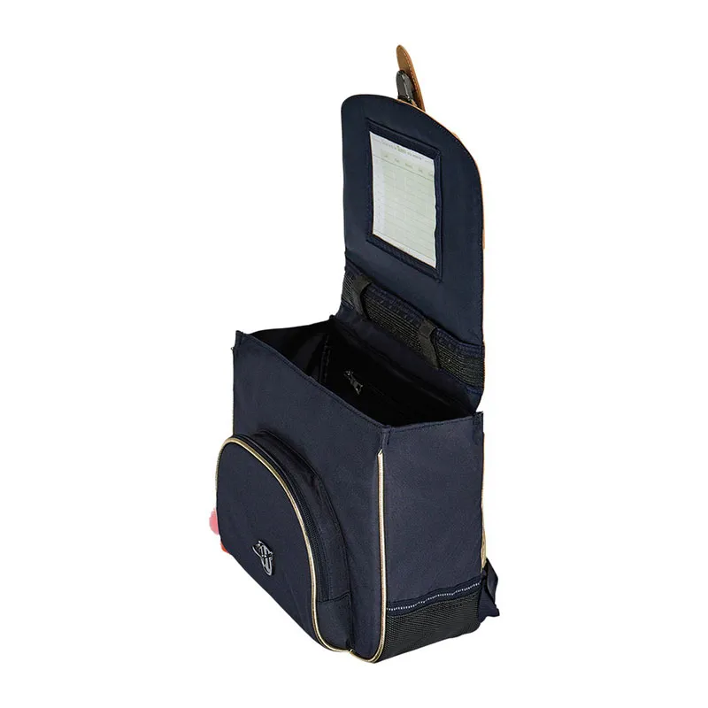 Cartable 32 cm Jardin d'été Antonia - Bleu-0