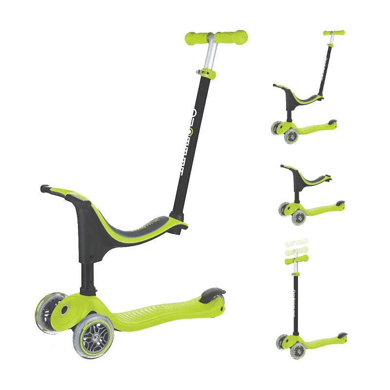 Trottinette évol. 4en1 Go Up Sporty Lime Green - 15m+-0