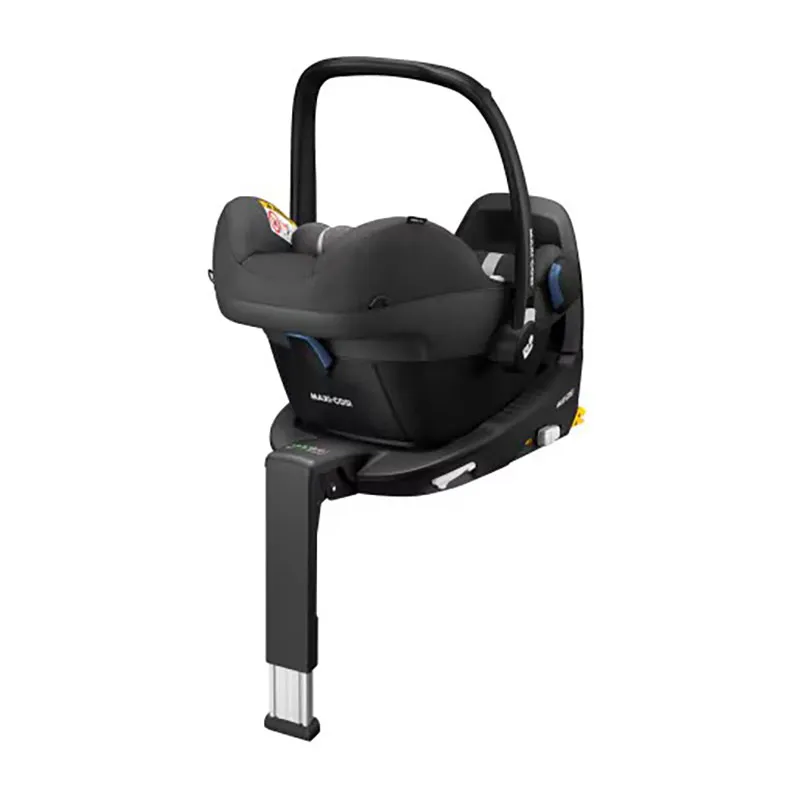 Duo Poussette Compacte Street + Cosi Pebble Pro + Base FamilyFix 3 + Adaptateurs Noir - 0m+ -17