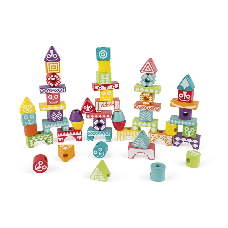 Jeu à empiler Edutotem 52pcs - 36m+-6