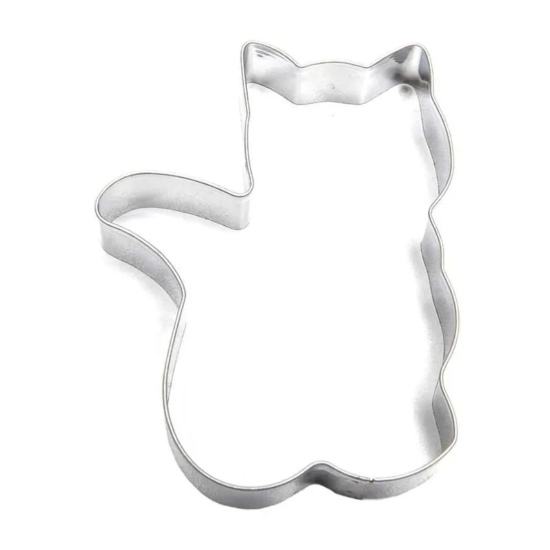3 Emportes pièce Animaux Inox Aléat. - 8x8x2cm-3