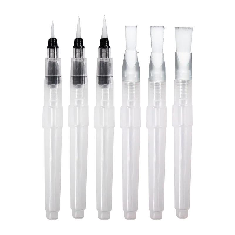 Pinceaux aquarelle à réservoir 6pcs - 3+-0