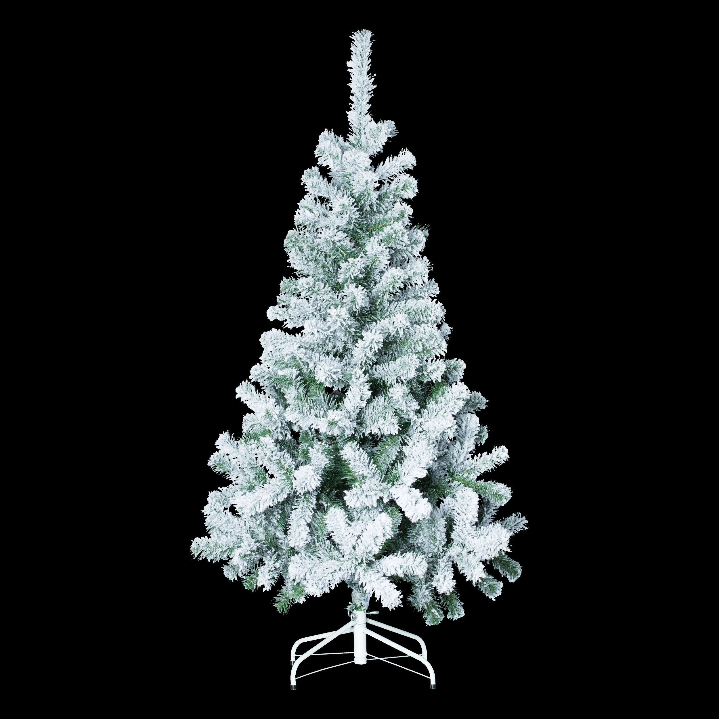 Sapin floqué - ø84x150cm-0