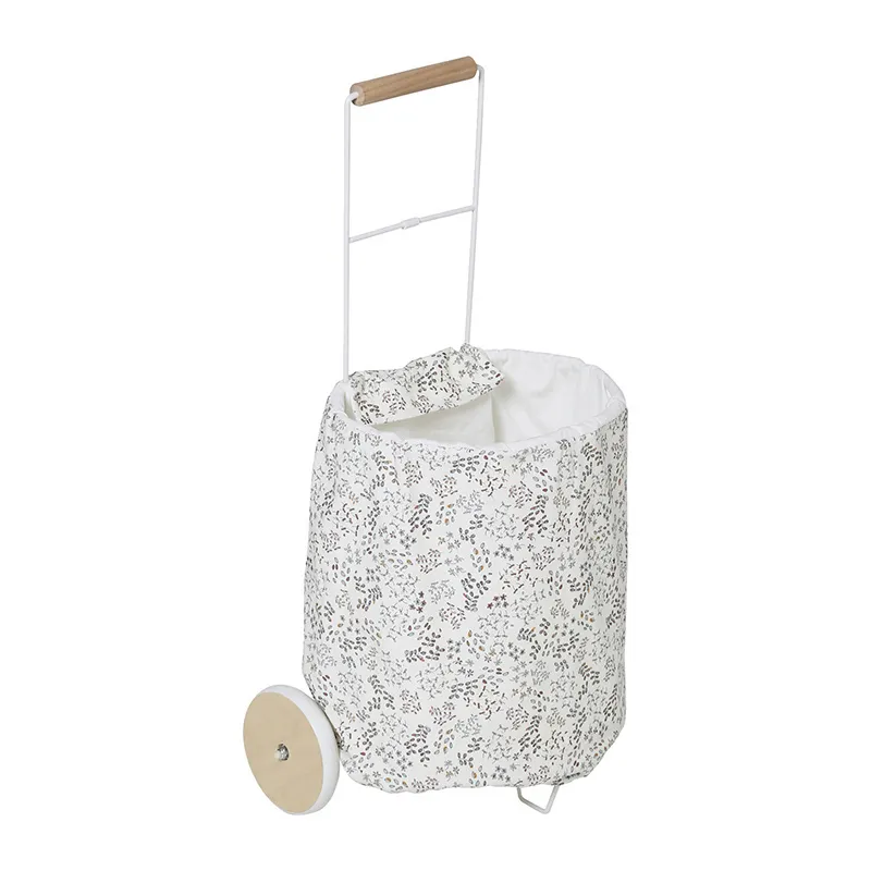 Panier à roulette Bois Fleurs - 24m+-0