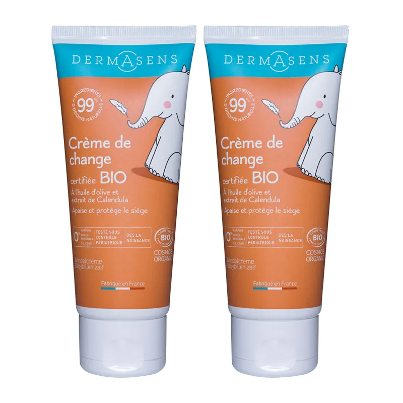 2 Crèmes de change bébé BIO - 2x100ml-0