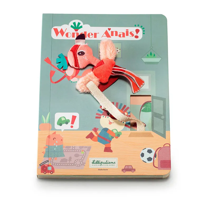 Livre labyrinthe Wonder Anaïs le flamant rose - 24m+-1