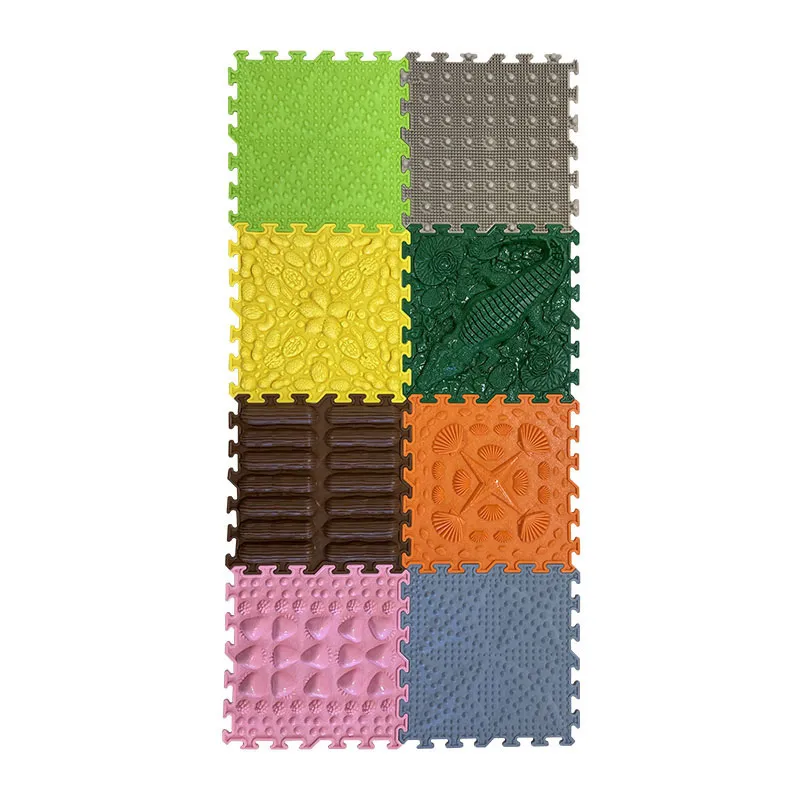 Tapis puzzle orthopédique Crocodile 8pcs - 24m+-0