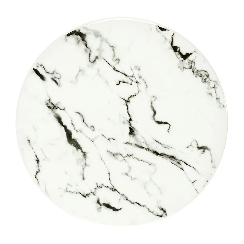 Dessous de plat effet Marbre Aléa. - 18x18cm-1