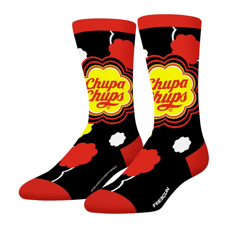 8 paires de Chaussettes Homme Chupa-Chups - Noir/Bleu/Rouge/Jaune-11
