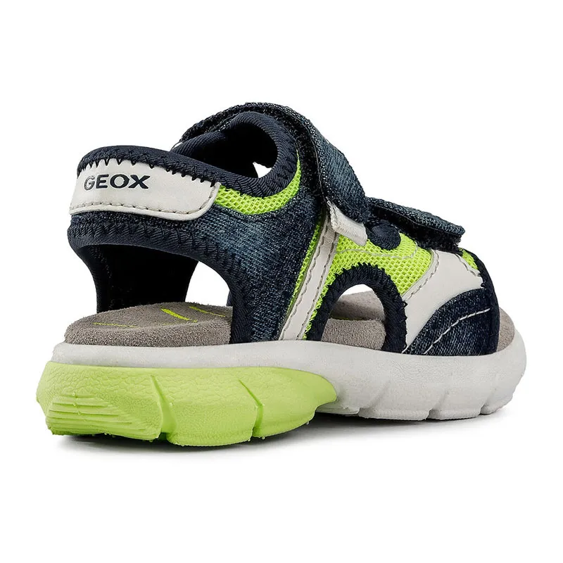 Sandales Flexyper - Fluo Jaune/Marine-4