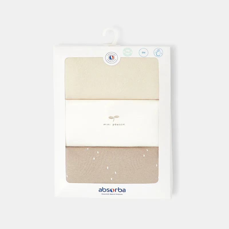 Body ML Coton BIO Mixte - Beige mulot-5