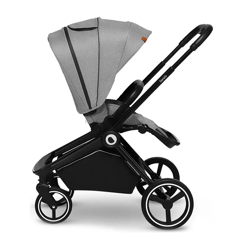 Duo Poussette Mika + Nacelle Grey Stone - 0m+-2