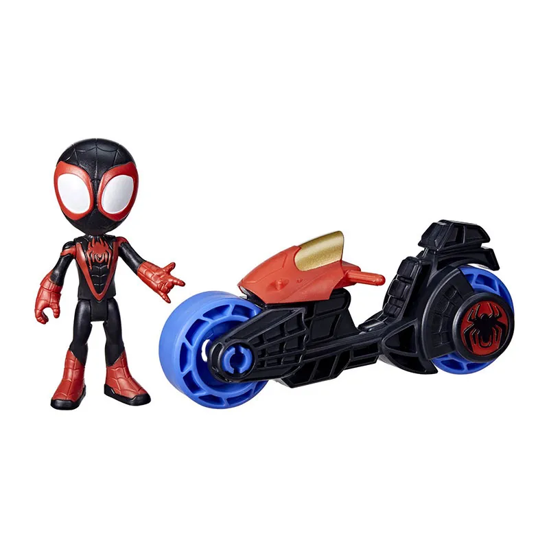 Coffret Spider-Man noir & moto Spidey - 36m+-0