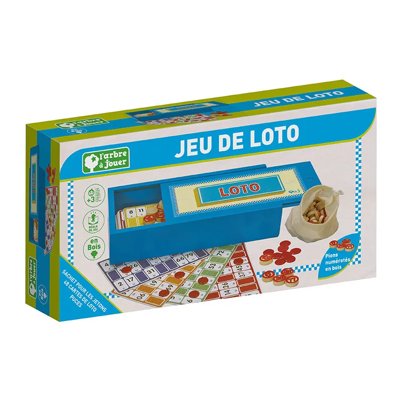 Jeu de Loto en bois - 36m+-1