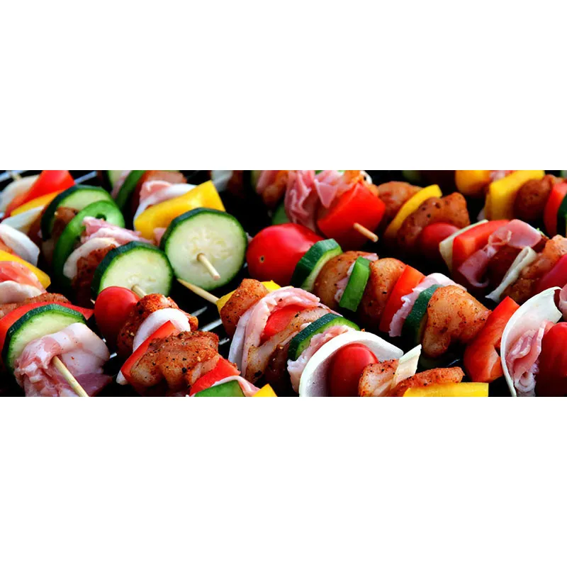 Barbecue pliable portatif à charbon - 41x28x20cm-12