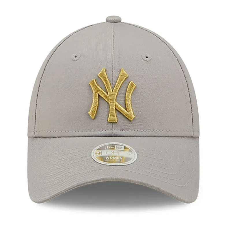 Casquette 9Forty New York Yankees Adulte - Gris-1