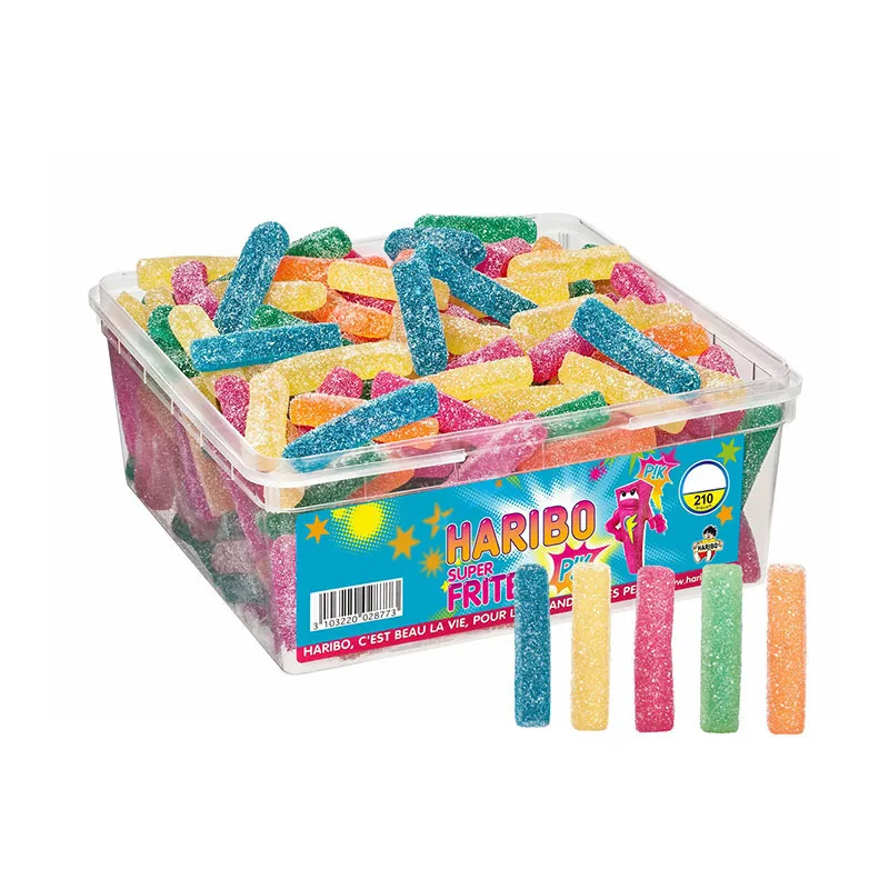 Haribo Tubo Super Frites - 210pcs-0