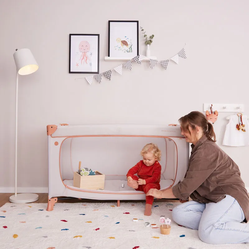Lit parapluie Dream N Play Plus Dusty Blue - 0m+-13