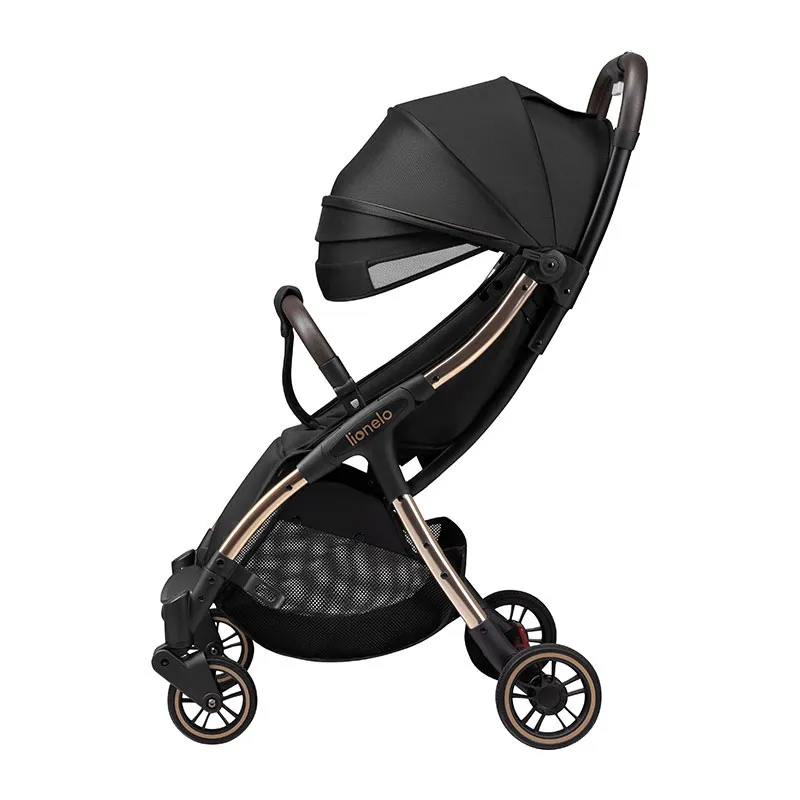 Poussette Compacte Julie Noir/Or - 6m+-9