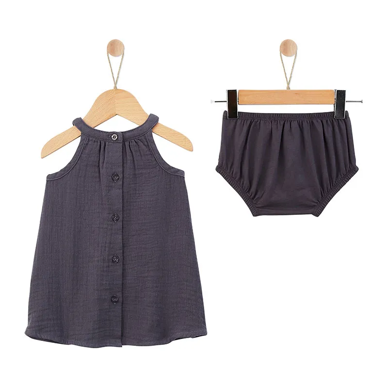 Robe Fille Petite fleurette Marèse - Anthracite - AUBERT-1