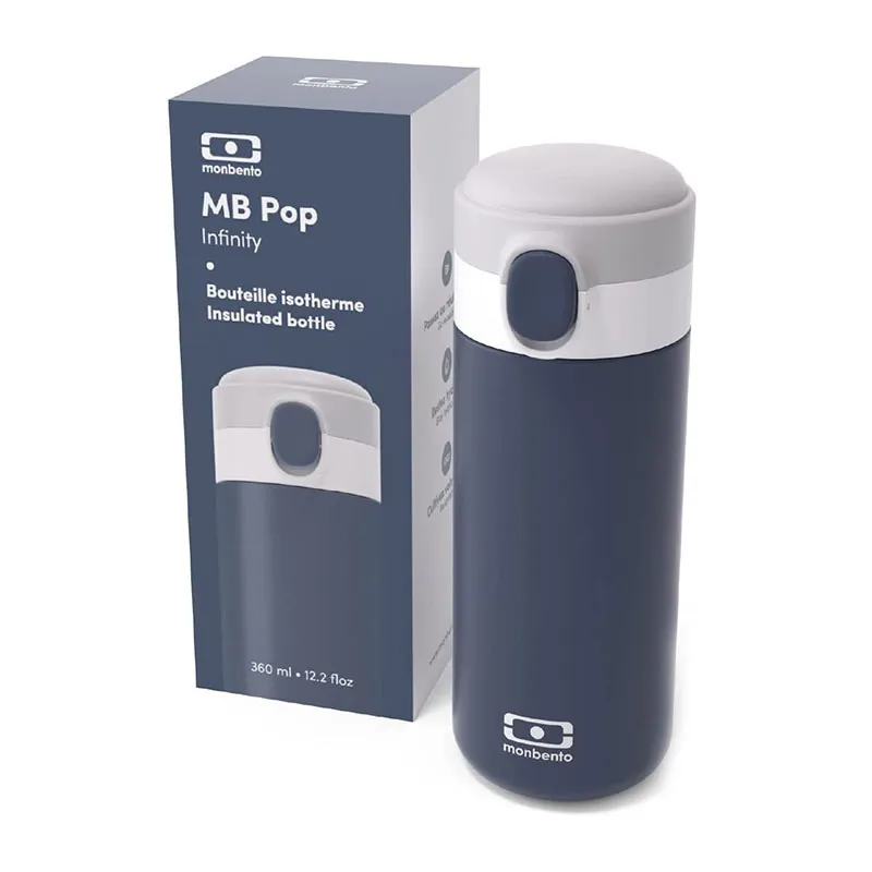 Bouteille isotherme MB Pop Infinity Bleu - 360ml-2