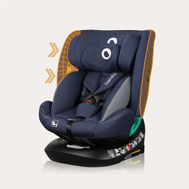 Siège-auto 360° I-Size/Isofix Bastiaan One 40-150cm - Blue Navy-5