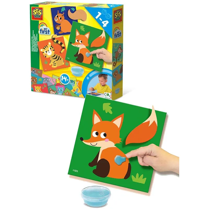 My first Coller des queues d'animaux 29pcs - 12m+-5