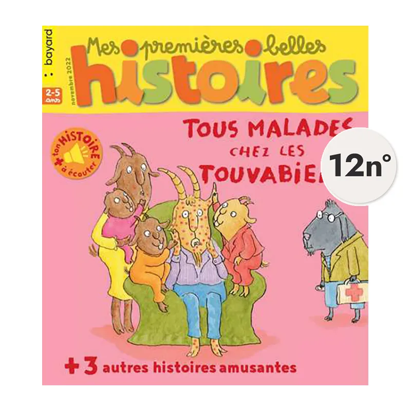 Abo. Mens. Belles histoires 12n°/1 an - 4+-0