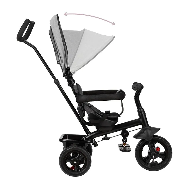 Tricycle Evolutif Iris Gris - 9m+-4