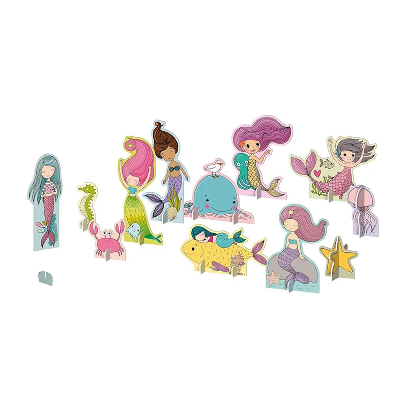Kit créatifs Méga Art & Crafts Les Sirènes - 5+-7