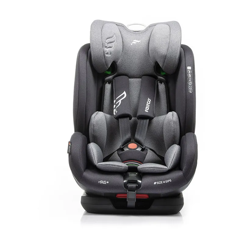 Siège-auto I-SIZE/ISOFIX Abita 76-150cm - Gris Chiné-4